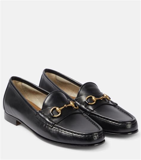 loafers gucci horsebit|GUCCI Horsebit 1953 leather loafers .